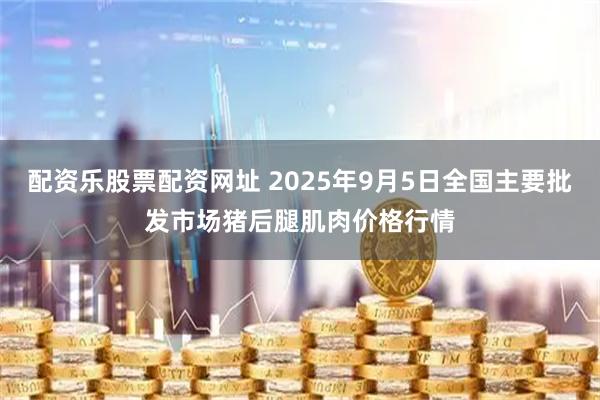 配资乐股票配资网址 2025年9月5日全国主要批发市场猪后腿肌肉价格行情